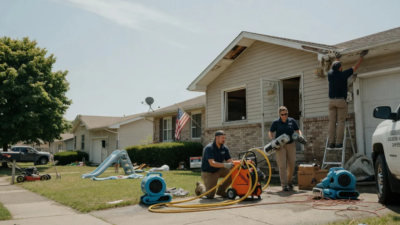 Water Damage Restoration in Pendleton, IN near me